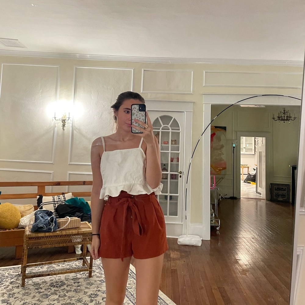 Forever 21 tie waist shorts